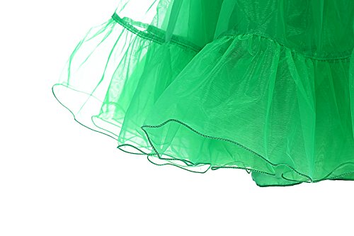Image of Bbonlinedress Women's 50s Petticoat Skirt Vintage Tutu Crinoline Underskirt 25 inch