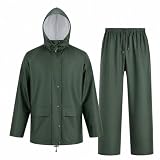 VUVEA Heavy Duty PU Rain Suit