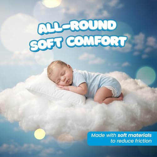 Image of Doobidoo Classic Baby Diaper Pants - XL Size | High Absorbency with Cottony Bubble Soft Topsheet, Anti-Leak Side Cuffs & Rash-Free Comfort | Gentle Protection (12-17 kg) - Pack of 4 | 104 Count