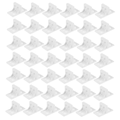 KICHOUSE Furniture Corner Brackets 90 Degree Connectors Easy Install Mending Plates