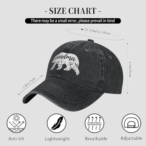 Gorro béisbol Grandma Bear para mujer miniatura 6