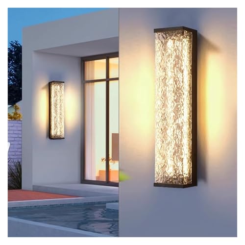 Applique murale d'extérieur simple LED 24W lumière chaude 60cm