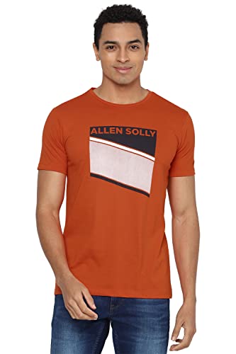 Image of Allen Solly Men's 100% Cotton Regular Fit T-Shirt