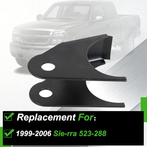 Image of munirater Rear Upper Shock Mount Repair Bracket Replacement for Silverado 1500 1999-2007 Replacement for 523-288