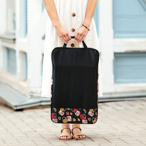 Einkaufstrolley Treppensteiger, Einkaufswagen kaufstrolleyn Klappbar mit Abnehmbarer Oxford-Tasche Einkaufshilfe mit… – Bild 5