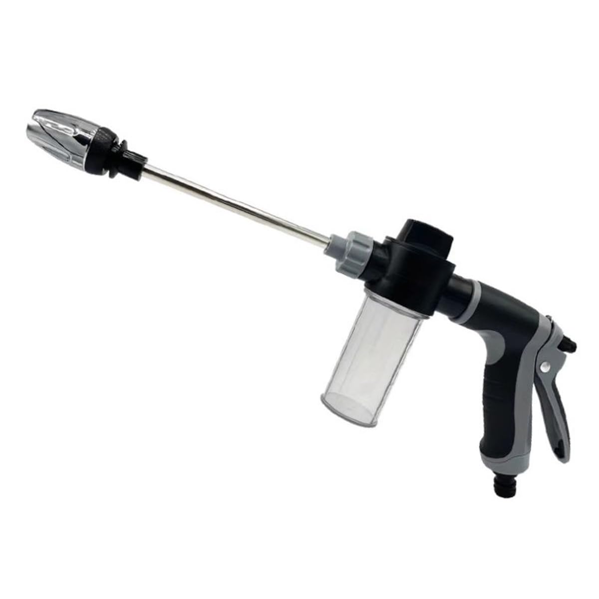 Pressure Washer, Power Jet High Pressure Gun Power High-Pressure Cleaner for Every Garden Hose for Garden Watering/Car Washing with Accessories (C)