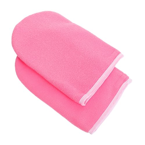 FIXOSHEE Guantes De Cera De Parafina Para Spa Talla Única Aislamiento Térmico Manos Hidratación Cuidado Profesional