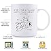 aiyaya 1 Year Anniversary Mugs for Boyfriend Girlfriend - 1st Wedding Anniversary Mugs for Husband Wife - 1 Year Anniversary 11 oz Coffee Mug for Him Her