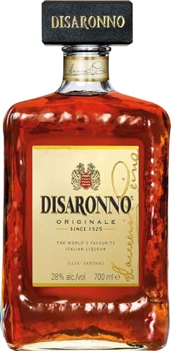 DISARONNO Originale (1 x 700 ml) – italienischer Amaretto Likör mit süßem, fruchtigem Aroma nach Bittermandel und...