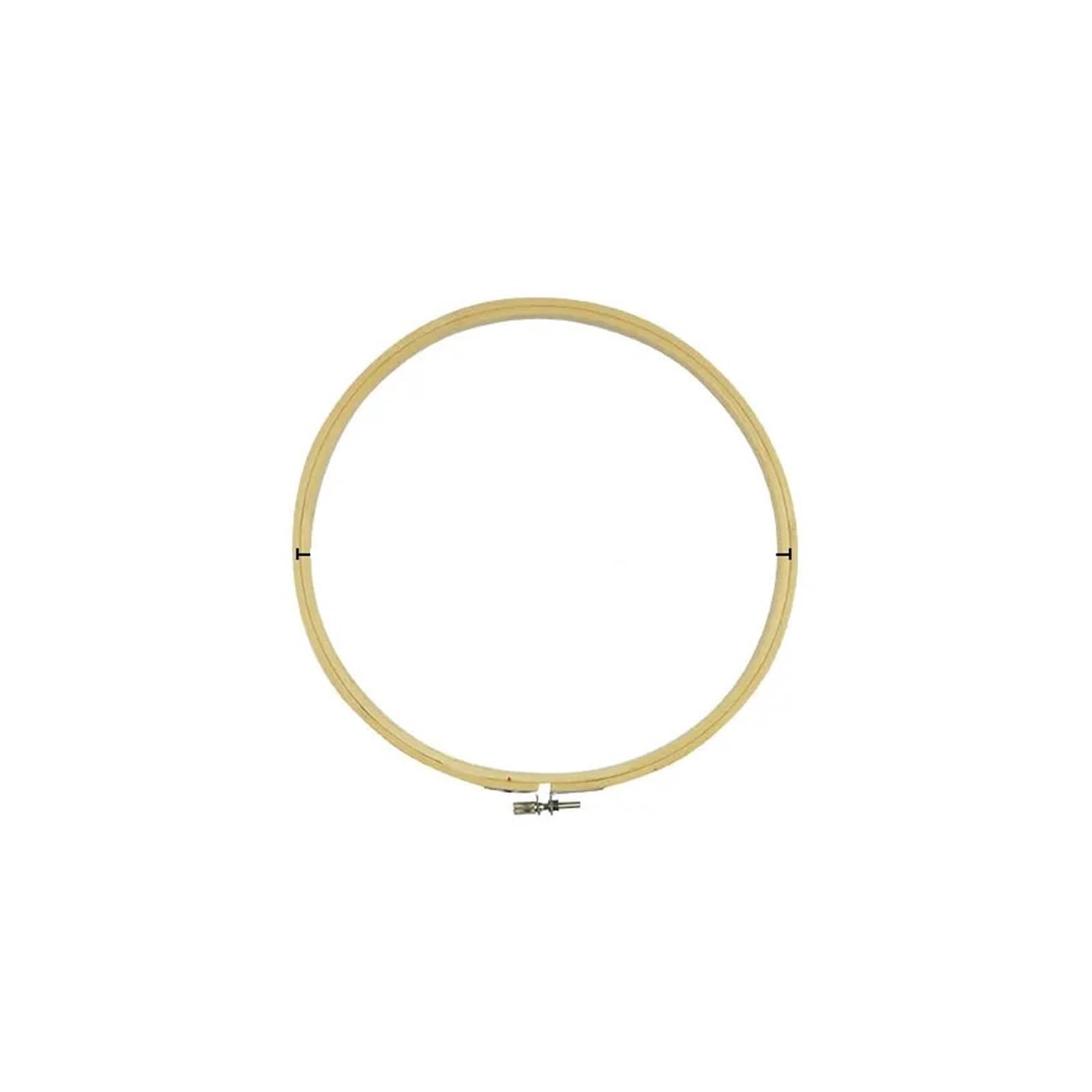 CQAHDSEVF Embroidery Hoop Circle, Mini Embroidery Hoops 8-34cm Wooden Ring Frame Cross Stitch Sewing Tools Decor(13cm)