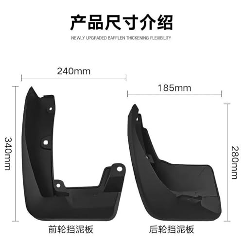 Garde-boue pour CRV 17-22 évitez les éclats de boue avec splash guard - 2
