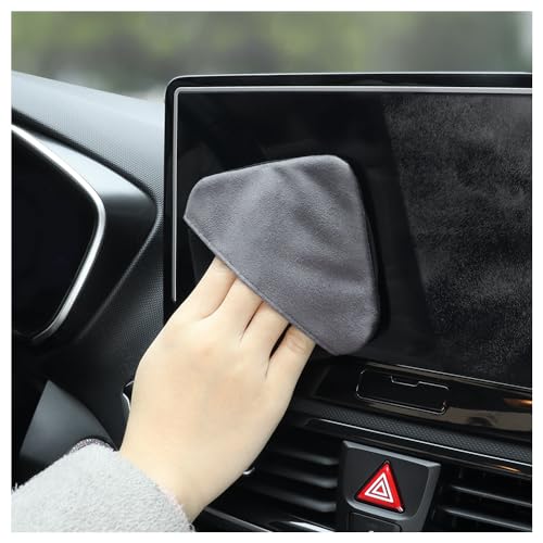 Stacool Car Screen Cleaner Cloth,Rapid Dust Removal Microfiber Cleaning Cloth for Car Display,Cell Phones,Dashboard,Double Sided Car Touch Screen Cleaner Car Accessories for Car,Truck,SUV
