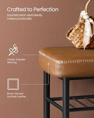 Vasagle ULSB054K01 Ekho Collection - Shoe Bench thumb #4