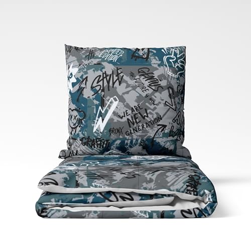 Parure lit zippée 135x200 finie la couette qui glisse - 8