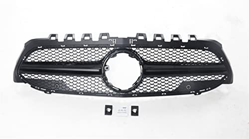 Calandre W177 maille noire pour pare-chocs Benz Classe A 2019-2022 structure ABS renforcée