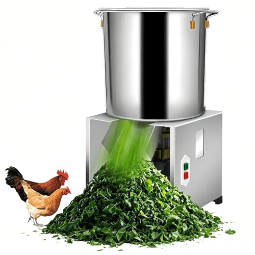 Trituradora de acero inoxidable para vegetales y forrajes