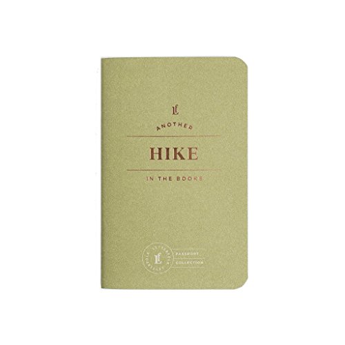 Letterfolk Hike Passport Journal — Pocket-sized Experience Hiking Book (3.5' W x 5.5' H)