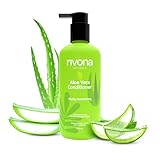 RIVONA NATURALS Aloe Vera Hair Conditioner with Neem and Avocado Butter for Dry, Damaged hair -Deeply Hydrates and Nourishes Hair and Scalp, Natural, Vegan, Sulphate and Paraben free 8.4 oz
