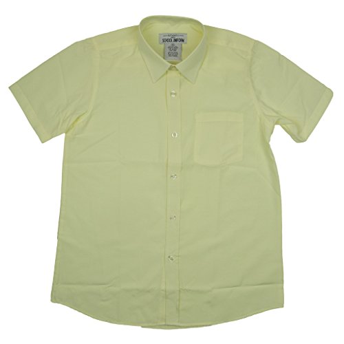 Image of Authentic Galaxy Boys School Uniforms Short Sleeve Broadcloth Shirt