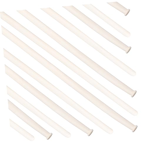 HEMOTON 100 piezas Globos de Blancos para Modelado Decorativos para Fiestas y Cumpleaños Largos para Globoflexia Material Seguro y para Interior y Exterior