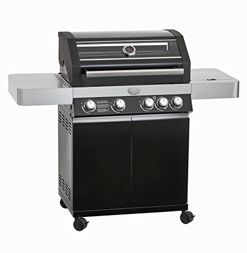 Rösle BBQ-Station Videro G4, Gasgrill, Stahl schwarz,...