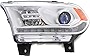 Garage-Pro Headlight for DODGE DURANGO 14-15 LH Assembly Halogen w/LED DRL Chrome Interior