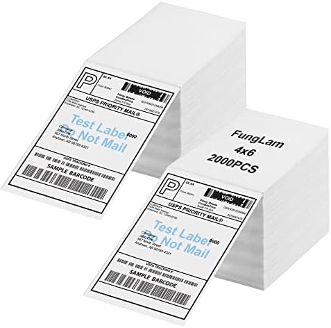 13/o - Finance Fanfold 4 X 6 Direct Theral Shipping Labels With - Foto 6