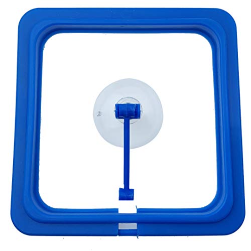image for NVAAV Feeding Ring with Suction Cup, 4x4 Inches, Aquarium Floating Foo