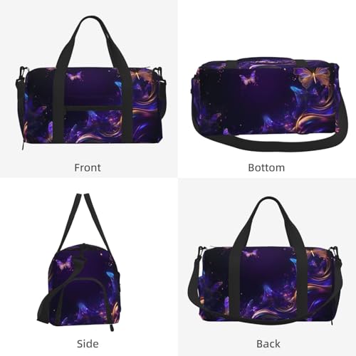 Bolsa de deporte resistente al agua que separa tu calzado y ropa de gimnasio 2