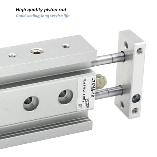Vérin pneumatique double tige CXSM25-60 guidage précis - 3