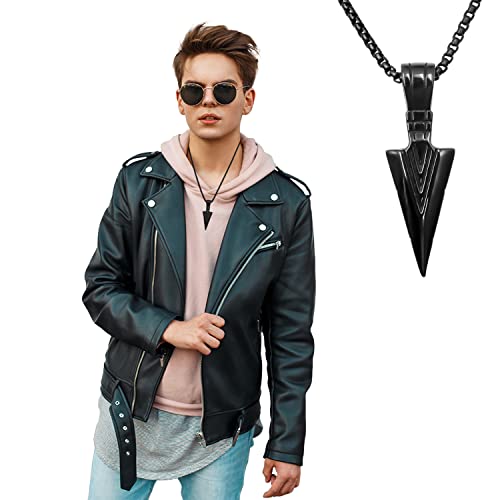 LURICO Collana con Ciondolo Stile retrò Uomo