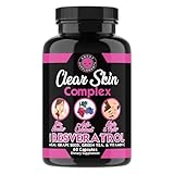 Clear Skin Complex by Angry Supplements w. Resveratrol, Acai, Green Tea, Grape Seed & Vitamin C for...