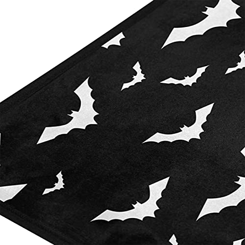 Krafig Halloween Bats Kitchen Rug Non Slip Washable Anti Fatigue Kitchen Mats Runners Floor Comfort Mat Area Rug Carpet For Kitchen Living Room Bathroom Laundry Room Entryway 39X20 Inch #TOP3
