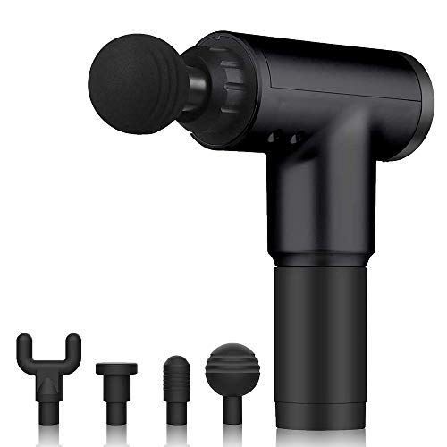 Massage Gun,Handheld Deep Tissue Percussion Muscle Massager for Sore Muscle and Stiffness,Portable Quiet