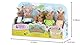 Li’l Woodzeez Hasen Tierfamilie Cottonball – 7 weiche Tierfiguren mit Großeltern – Spielzeug Tiere Set (7 Teile) Spielzeug für Kinder ab 3 Jahren