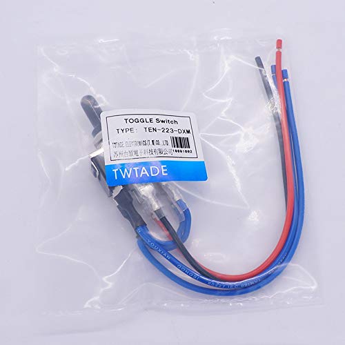TWTADE Waterproof Momentary Reverse Polarity Switch 12V 10