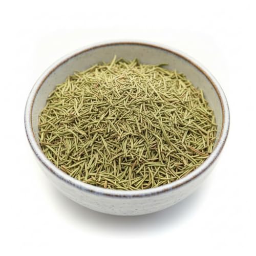 Image of 100% Natural Rosemary Dried Leaves 500g | Premium Culinary Herb for Cooking, Seasoning & Herbal Tea | Rosemary for Hair Growth, Scalp Care & Hair Oil Infusion | Antioxidant Rich, Chemical Free, Pure & Natural