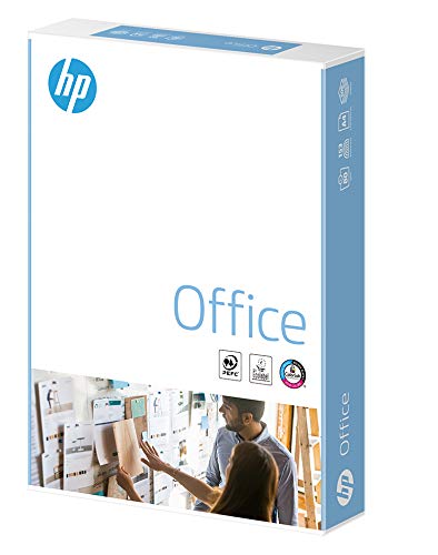 Papier HP Office A4 80g/m² - Carton De 5 Ramettes 500 Feuilles Pour Impression Bureau