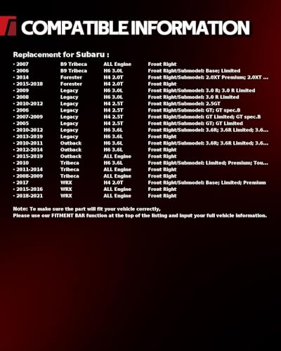 Image of Torchbeam Front Brake Caliper Right for Subaru 2015-2019 Outback, Subaru 2015-2016 2018-2021 WRX, Subaru 2010-2014 Outback 3.6L, Front Right Caliper Replace # 19B3348