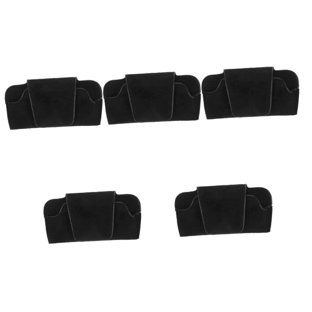 ULTECHNOVO 5pezzi Supporto Magnetico Per Occhiali Da Sole Da Auto Clip Per Visiera Organizer Elegante e Pratico Per Occhiali Per Mantenere Ordine e Portata Di Mano Auto