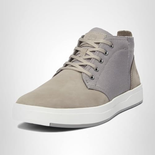 Timberland Men's Davis Square Chukka Shoes, Medium Grey, 9 Medium angle 9