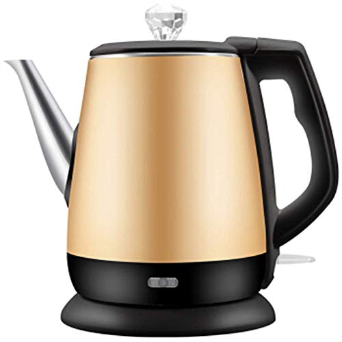 gerenic 1,2l Edelstahl Wasserkocher mit Innendeckel 1360w(bpa frei) kabelloser Teekessel,schnell kochender Wasserkocher…