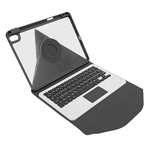 Custodia per Tastiera Wireless Touchpad da 10.9 Pollici Design PU ABS con Ritaglio Preciso per Viaggi Nero