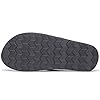 NewDenBer Men's Flip Flops Comfort Thong Sandals Lightweight Beach/Pool Summer Slippers, 9.5 UK Men, Black #5