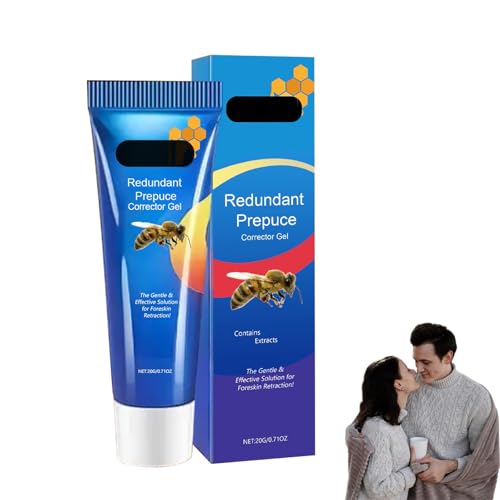 Crema de fimosis para adultos, ungüento de fimosis para hombres, ungüento natural de cortisona, crema para fimosis para estrechamiento del prepucio, gel corrector para el prepucio excesivo (1 unidad