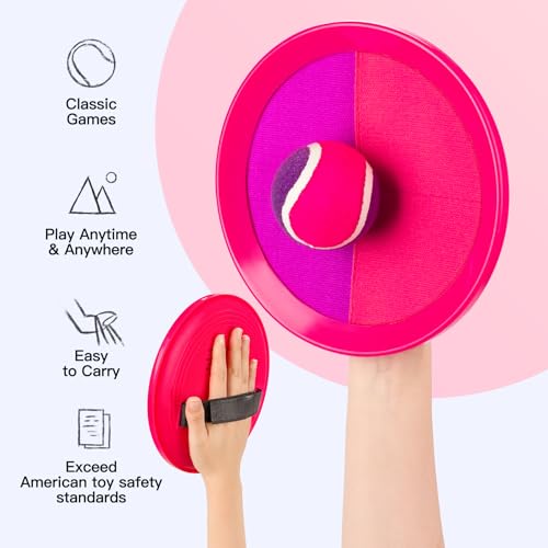 image for EVERICH TOY Upgraded Toss and Catch Ball Game Set, Kids Toy Stocking S