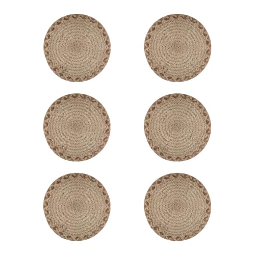 Set de table en jute isolant et lavable pour protéger la table de cuisine des rayures - 5
