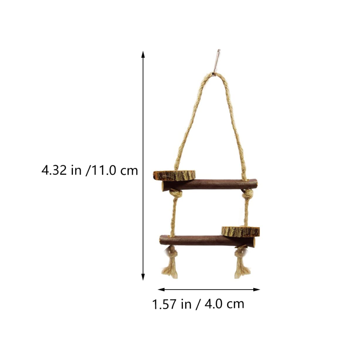 POPETPOP 30 Piezas Loro De Juguete Percha De Pájaro De Madera Juguetes De Pájaros Grandes Soporte para Jaula De Loros Puesto De Juego para Loros Percha De Paloma El Pájaro Xuan Feng