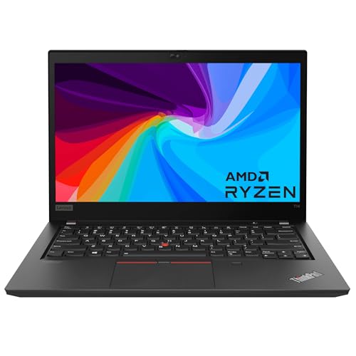 Lenovo Thinkpad T14 Gen 2 14 Laptop Ryzen 5 PRO 5650U 2.3Ghz 24GB DDR4 256GB NVMe SSD 1080p Full HD HDMI Webcam Windows 11 Pro (Renewed)