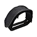 Non-Slip Adjustable Pedal Straps for Road, Mountain & Folding Bikes – Nylon Foot Straps, 2-Pack, Max 26 cm Adjustable Length, Black